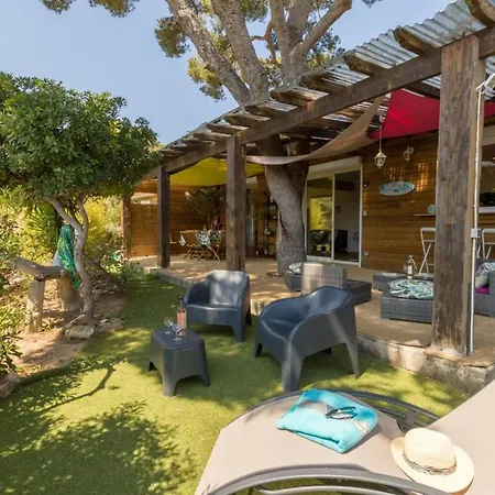 La Felyvonne, Familiale Confortable Avec Sa Grande Terrasse Ombragee Et Sa Vue Degagee Sur Willa